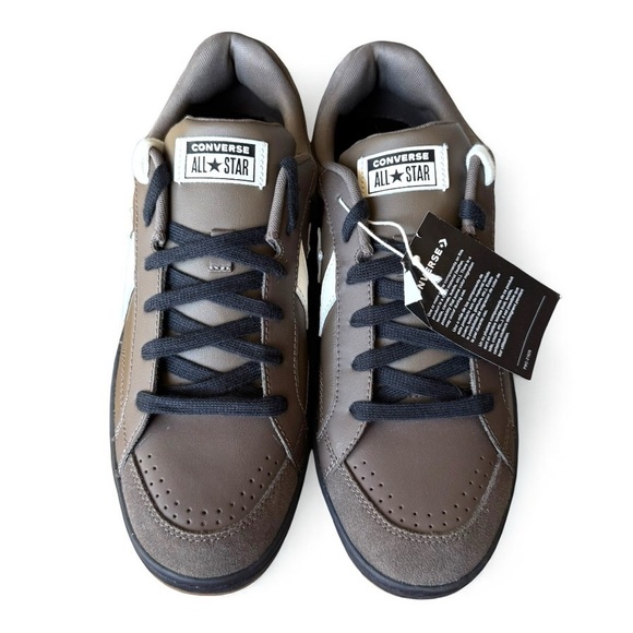 Converse CONS Fastbreak Pro OX Sneakers Brown Leather 12M - Picture 6 of 9